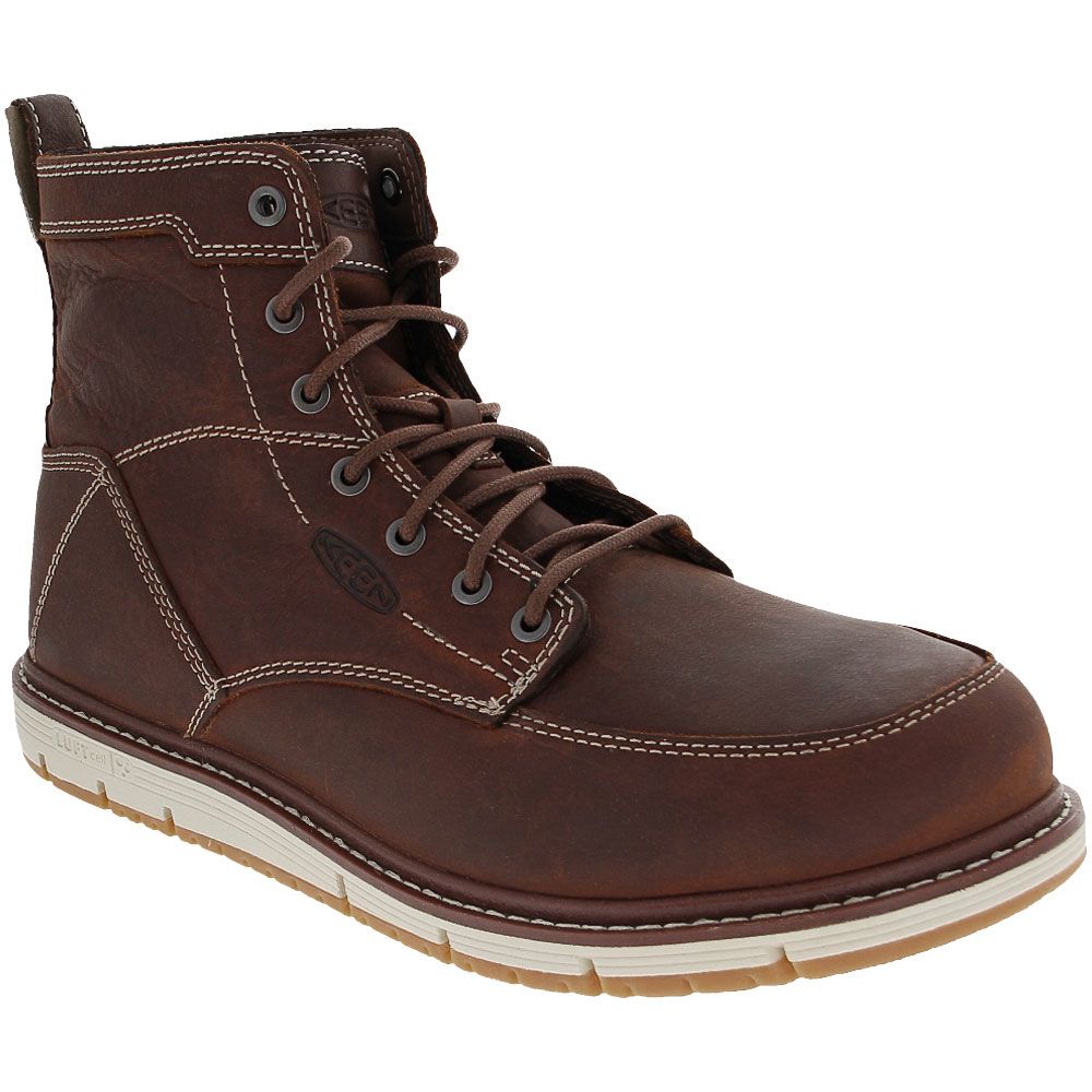 KEEN Utility San Jose Safety Toe Work Boots - Mens Gingerbread Gum