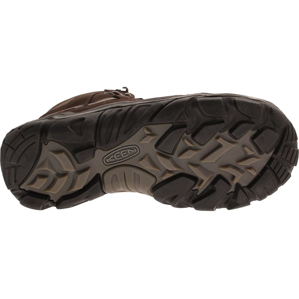 KEEN Durand 2 Mid Hiking Boots - Mens Brown Sole View