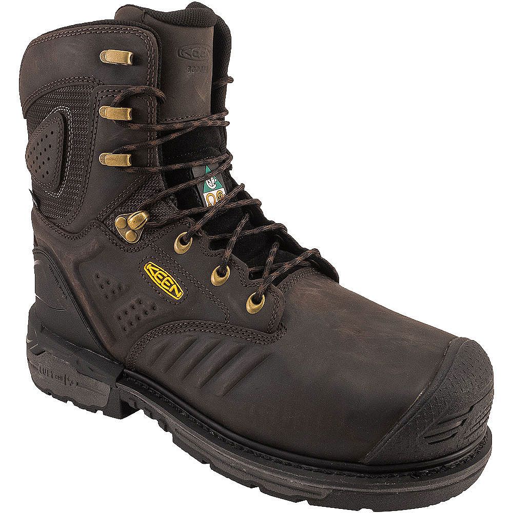 KEEN Utility Philadelphia Insulated Composite Toe Boots - Mens Cascade Brown Black