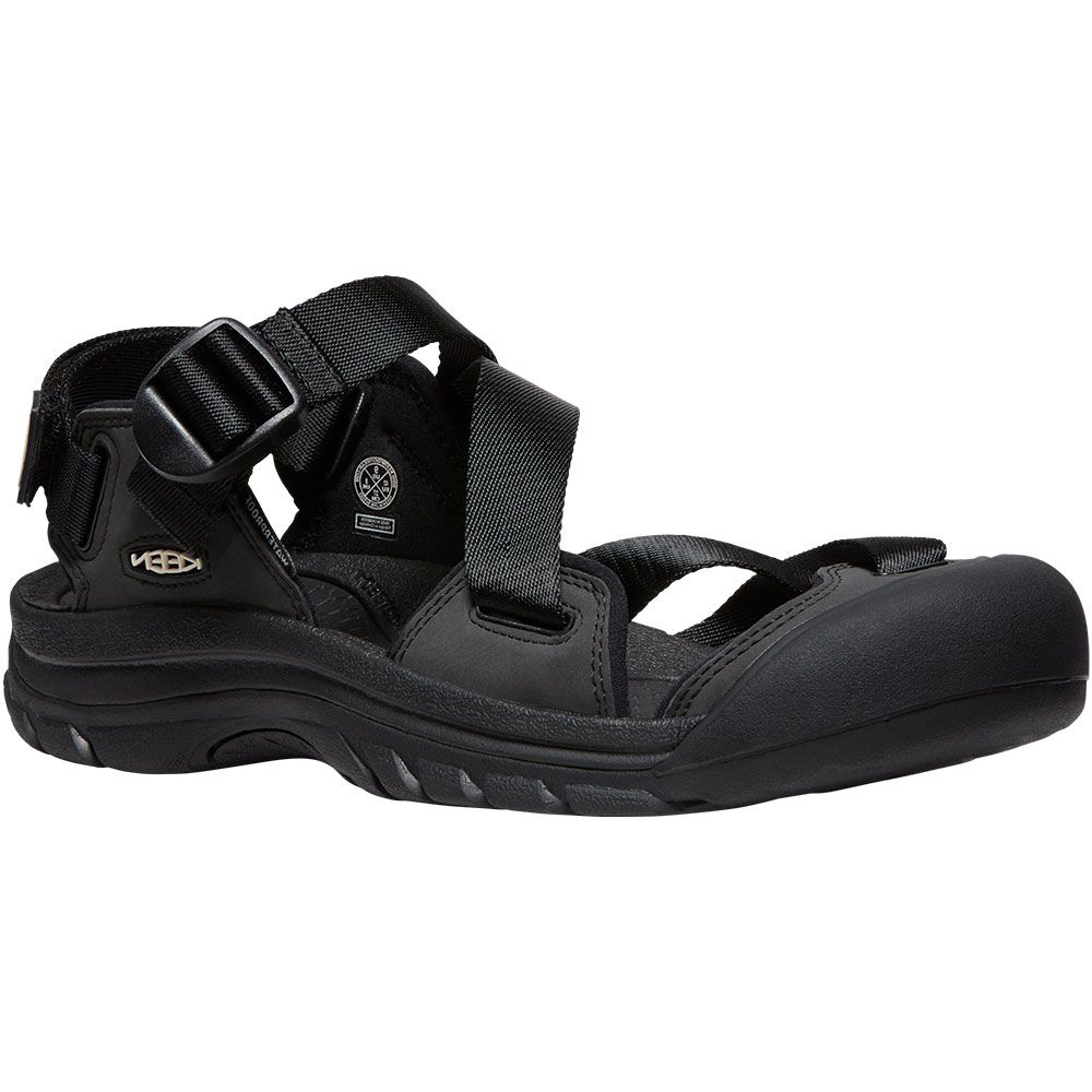 KEEN Zerraport 2 Outdoor Sandals - Mens Black Black