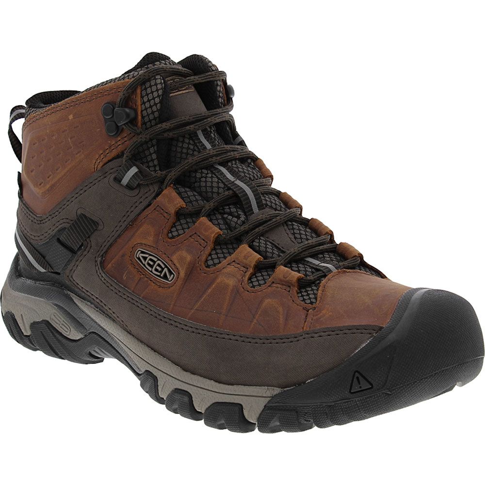 KEEN Targhee III Mid Wp Hiking Boots - Mens Chestnut Mulch