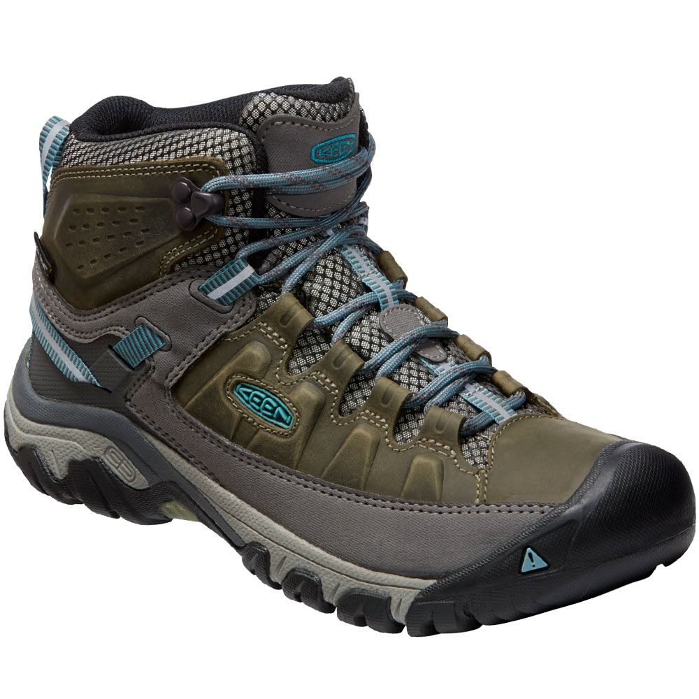 KEEN Targhee 3 Wp Mid Hiking Boots - Womens Magnet Atlantic Blue