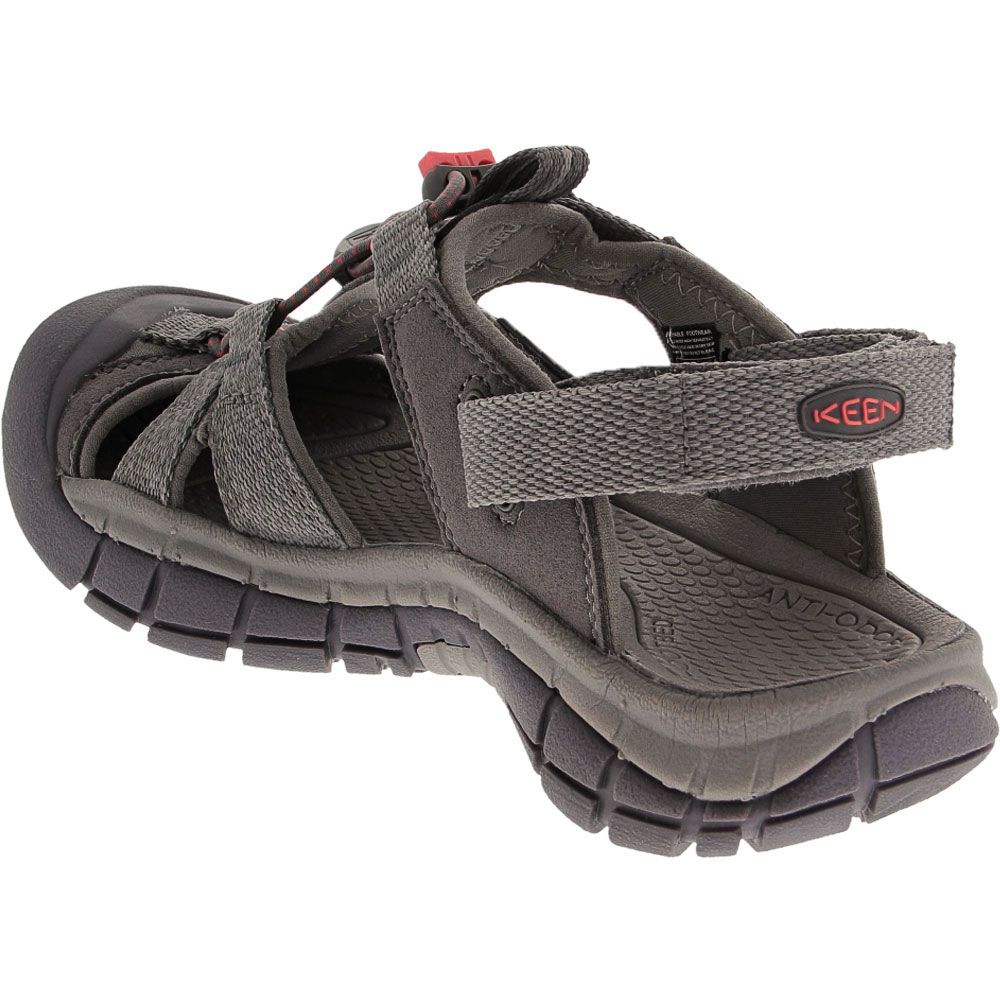 KEEN Ravine H2 Outdoor Sandals - Womens Grey Back View