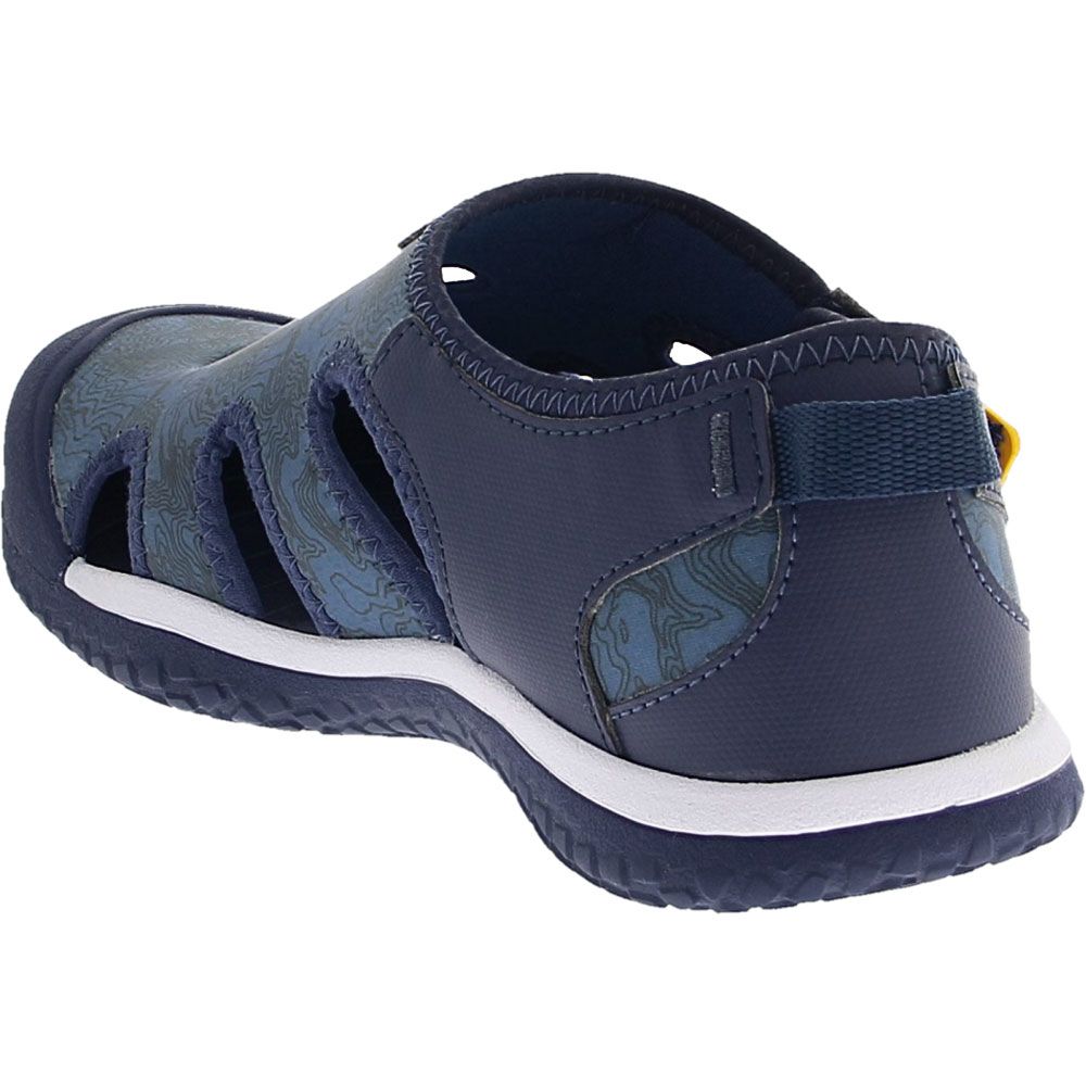 KEEN Stingray Big Kids Water Shoe Sandals Bright Cobalt Blue Depths Back View