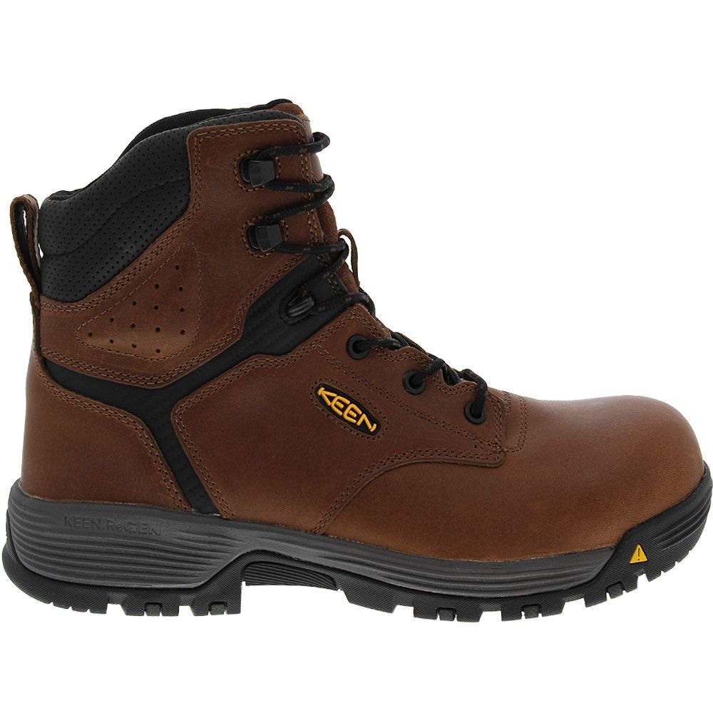 KEEN Utility Chicago Composite Toe Work Boots - Mens Brown