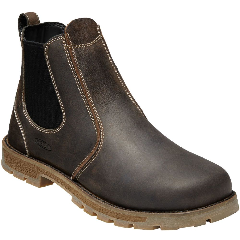 KEEN Seattle Romeo Soft Toe Casual Boots - Mens Cascade Brown Black