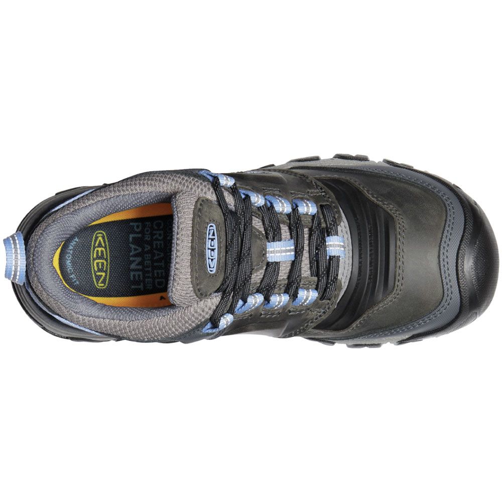 KEEN Ridge Flex Wp Waterproof Hiking Shoes - Womens Default Back View