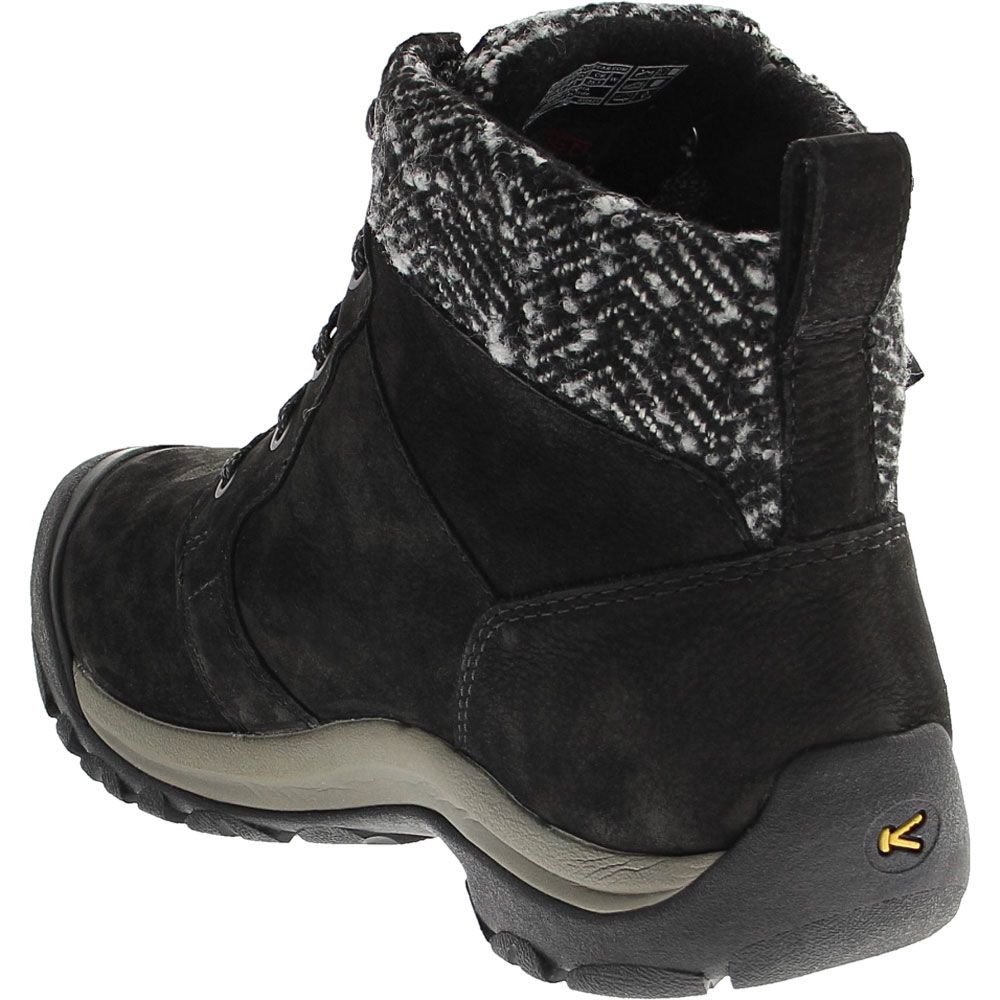 KEEN Kaci 2 Winter Mid Winter Boots - Womens Black Black Back View