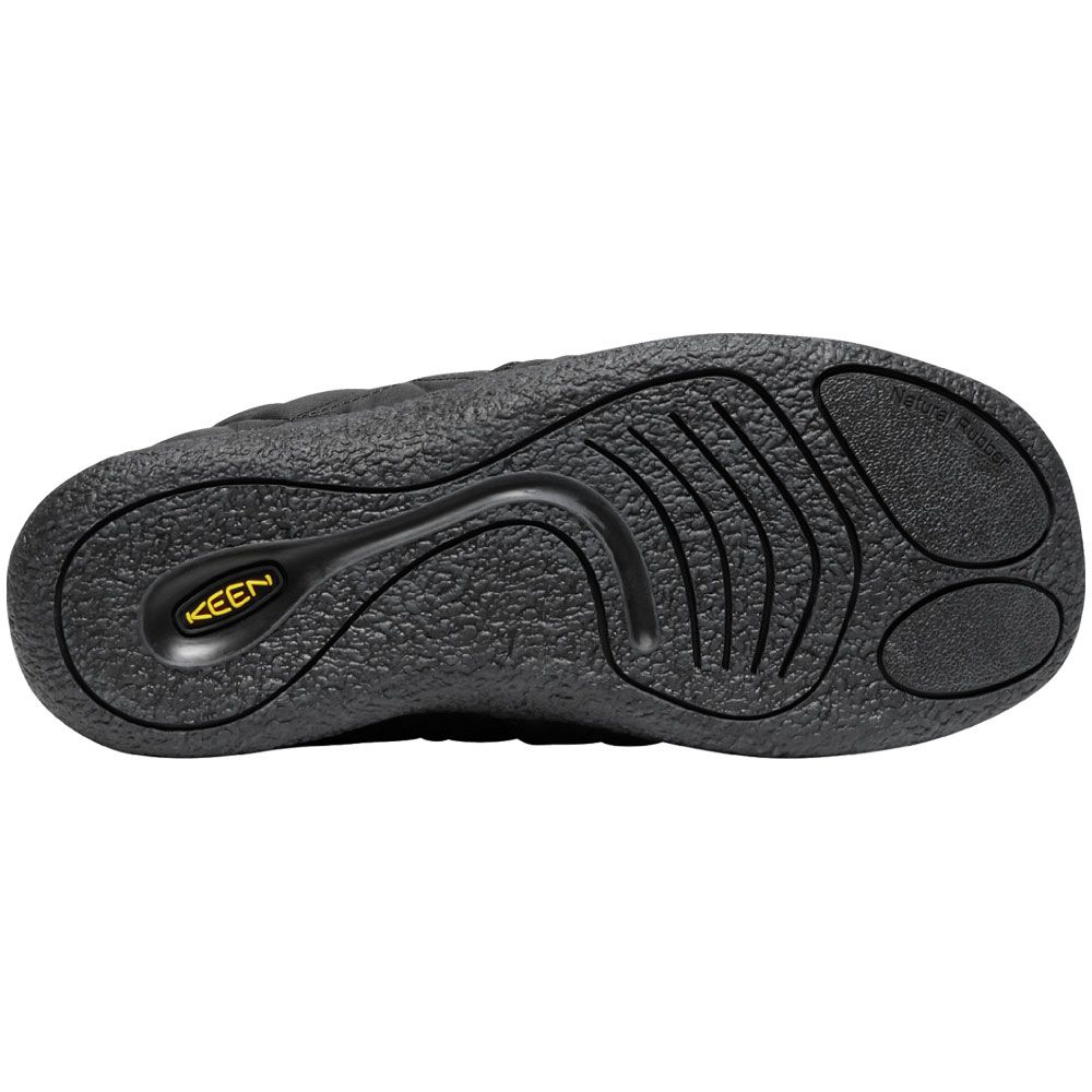 KEEN Howser Ankle Boot Slippers - Womens Black Sole View