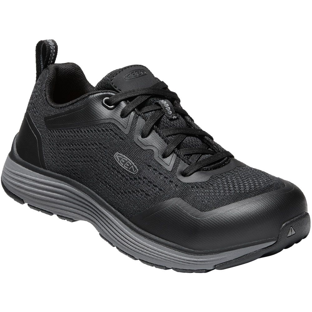 KEEN Sparta 2 Aluminum Toe Work Shoes - Womens Steel Grey Black