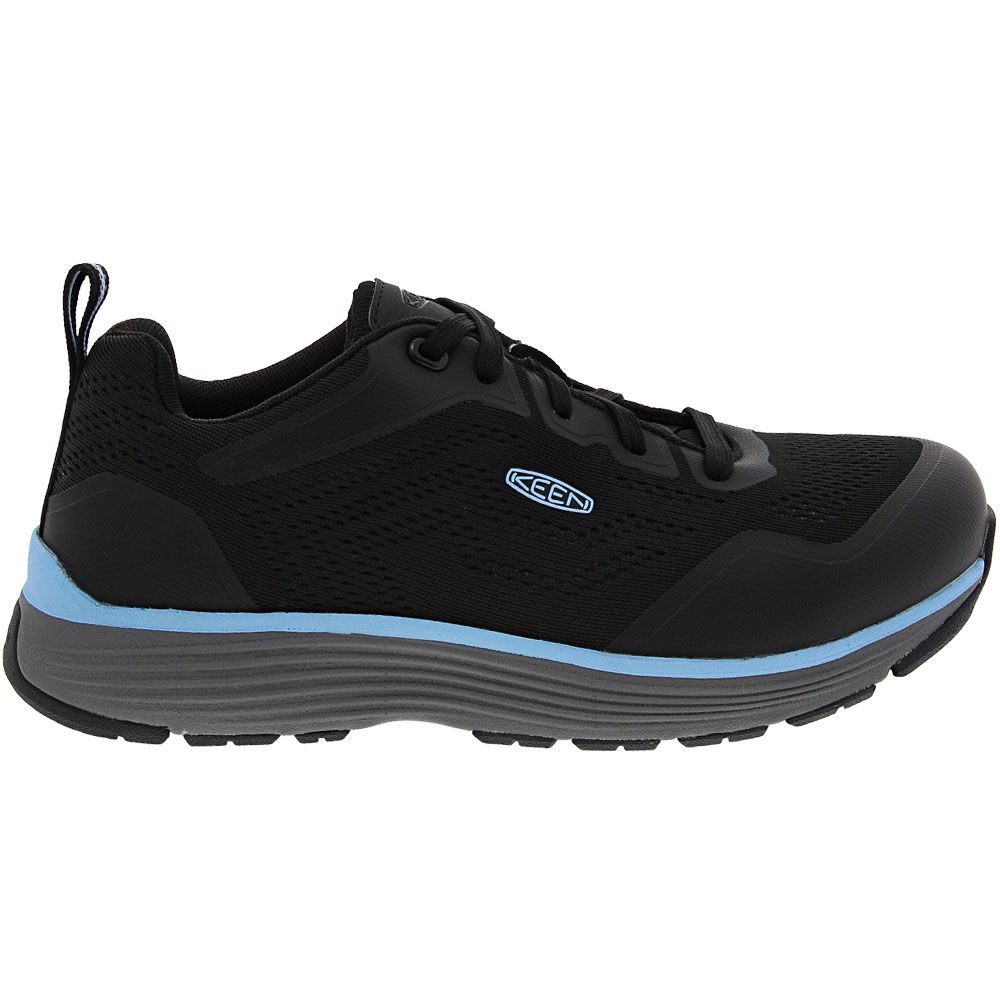 'KEEN Utility Sparta 2 Safety Toe Work Shoes - Womens Airy Blue Black
