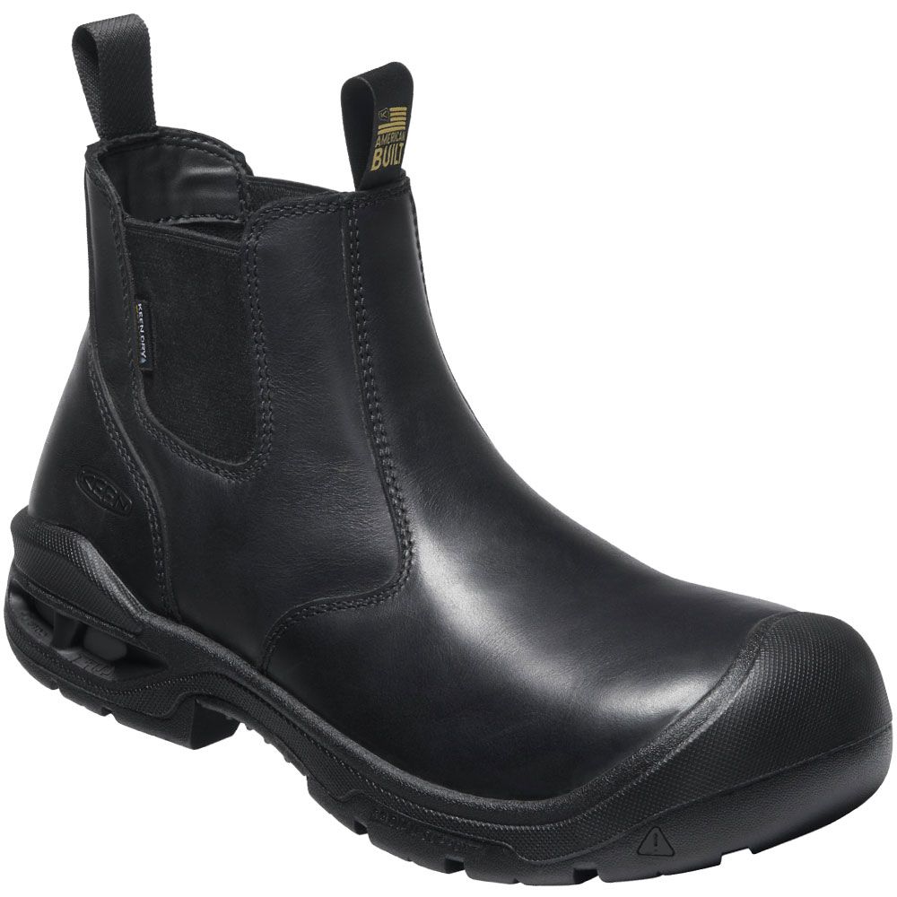 KEEN Juneau Romeo Wp Boot Composite Toe Work Boots - Mens Black