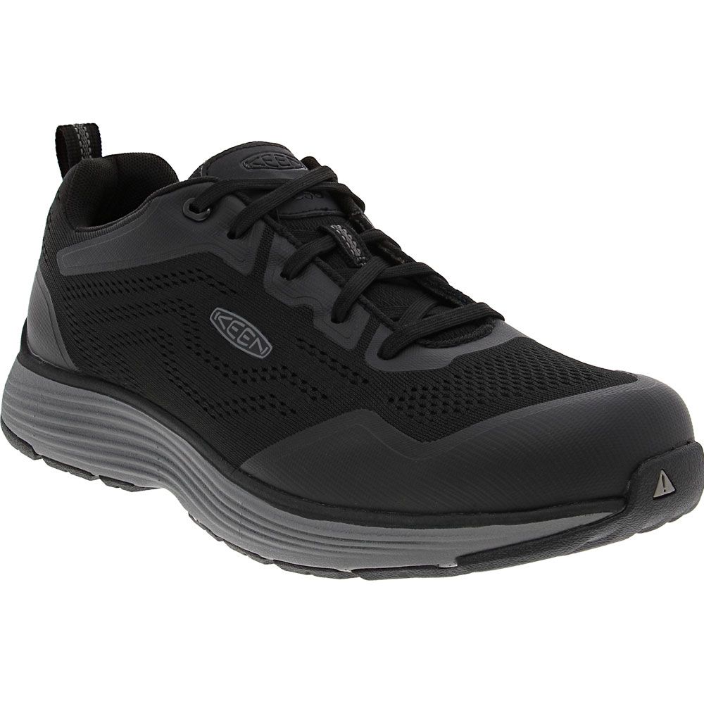 KEEN Utility Sparta 2 Non-Safety Toe Work Shoes - Mens Black