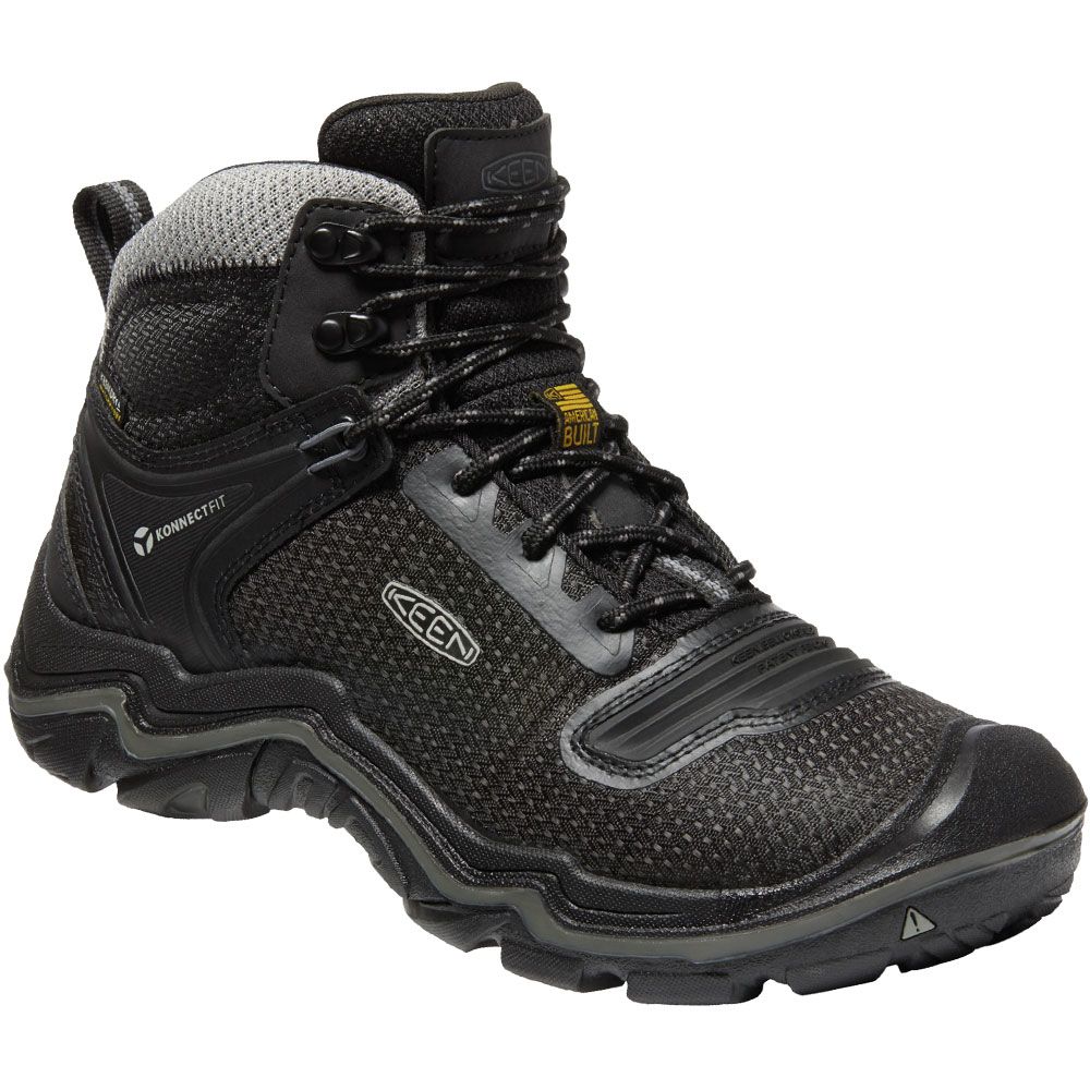 KEEN Durand Evo Wp Hiking Boots - Mens Black Magnet