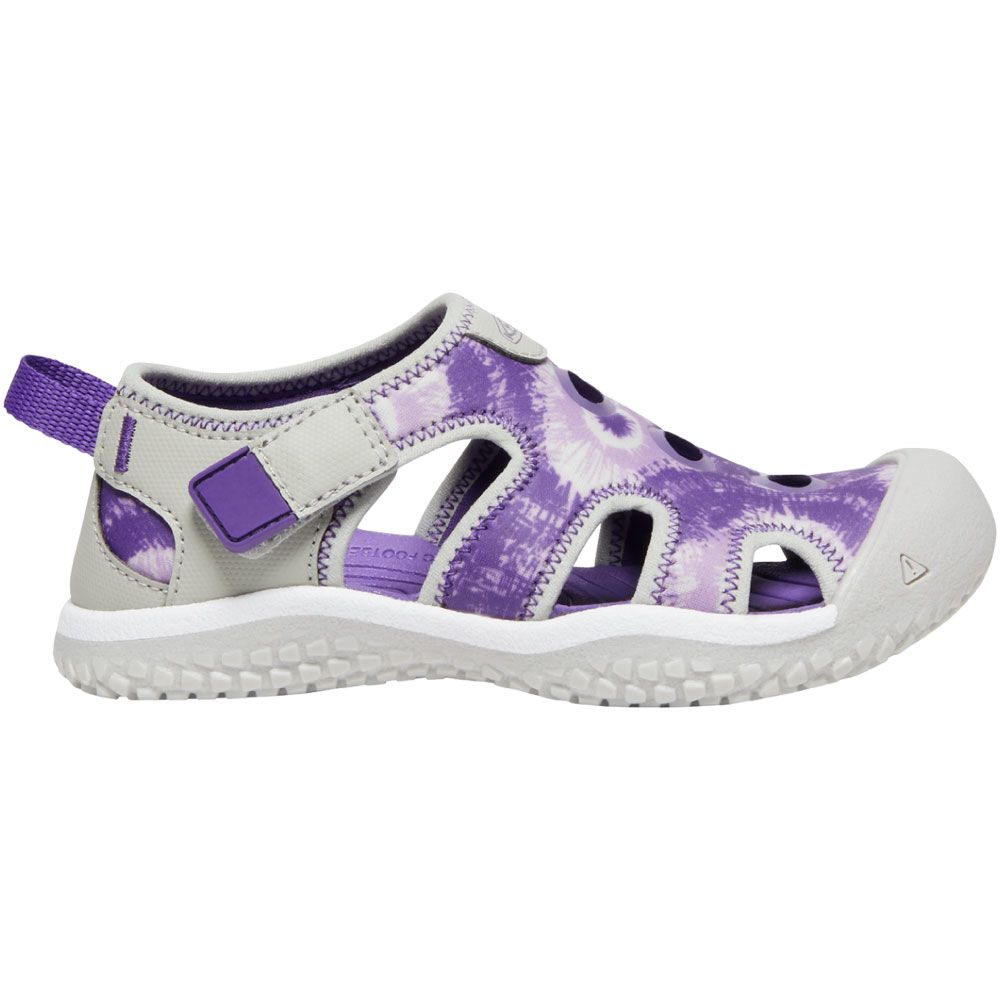 KEEN Stingray Sandal Sandals - Baby Toddler Multi Tillandsia Purple Side View