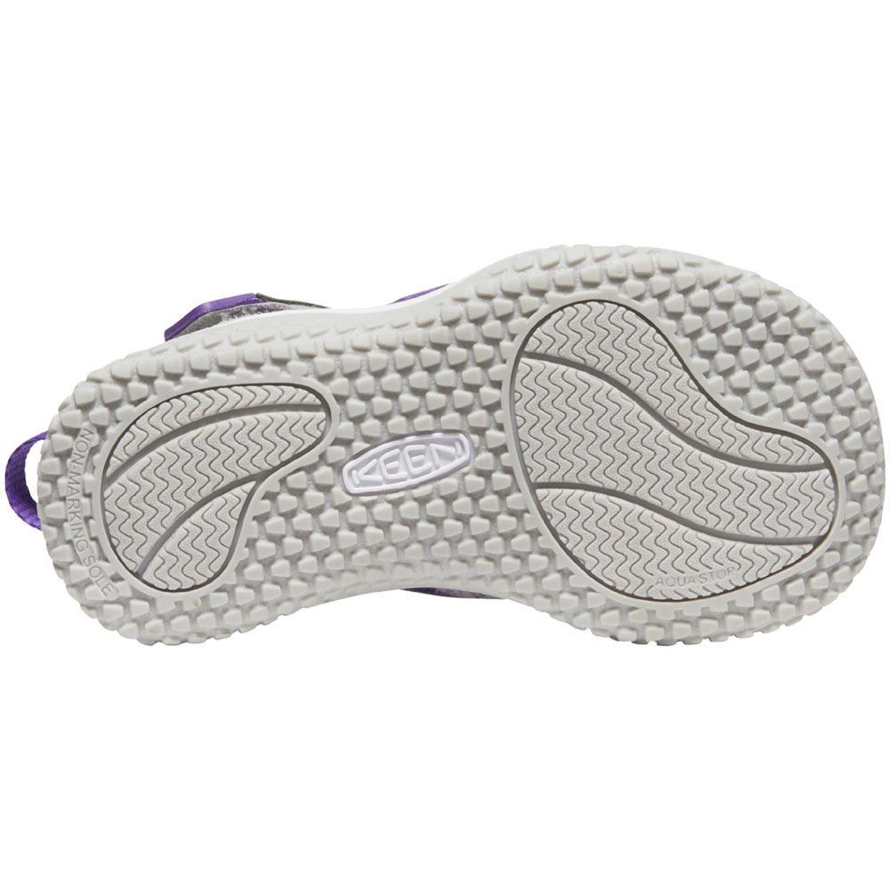 KEEN Stingray Sandal Sandals - Baby Toddler Multi Tillandsia Purple Sole View