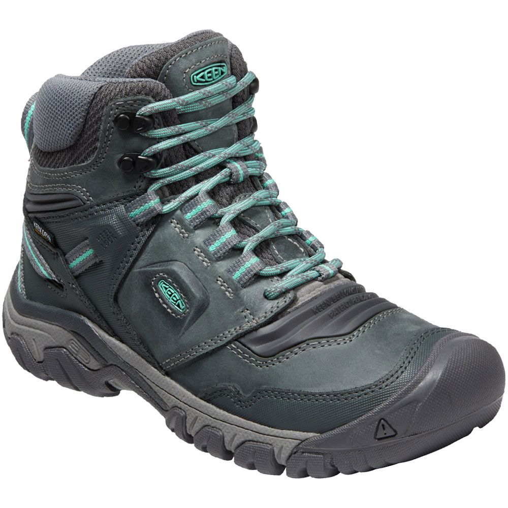KEEN Ridge Flex Wp Boot Hiking Boots - Womens Steel Grey Porcelain