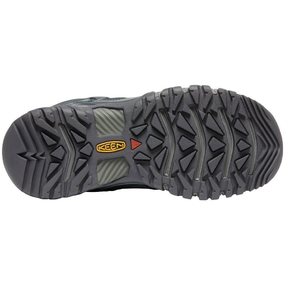 KEEN Ridge Flex Wp Boot Hiking Boots - Womens Steel Grey Porcelain Sole View