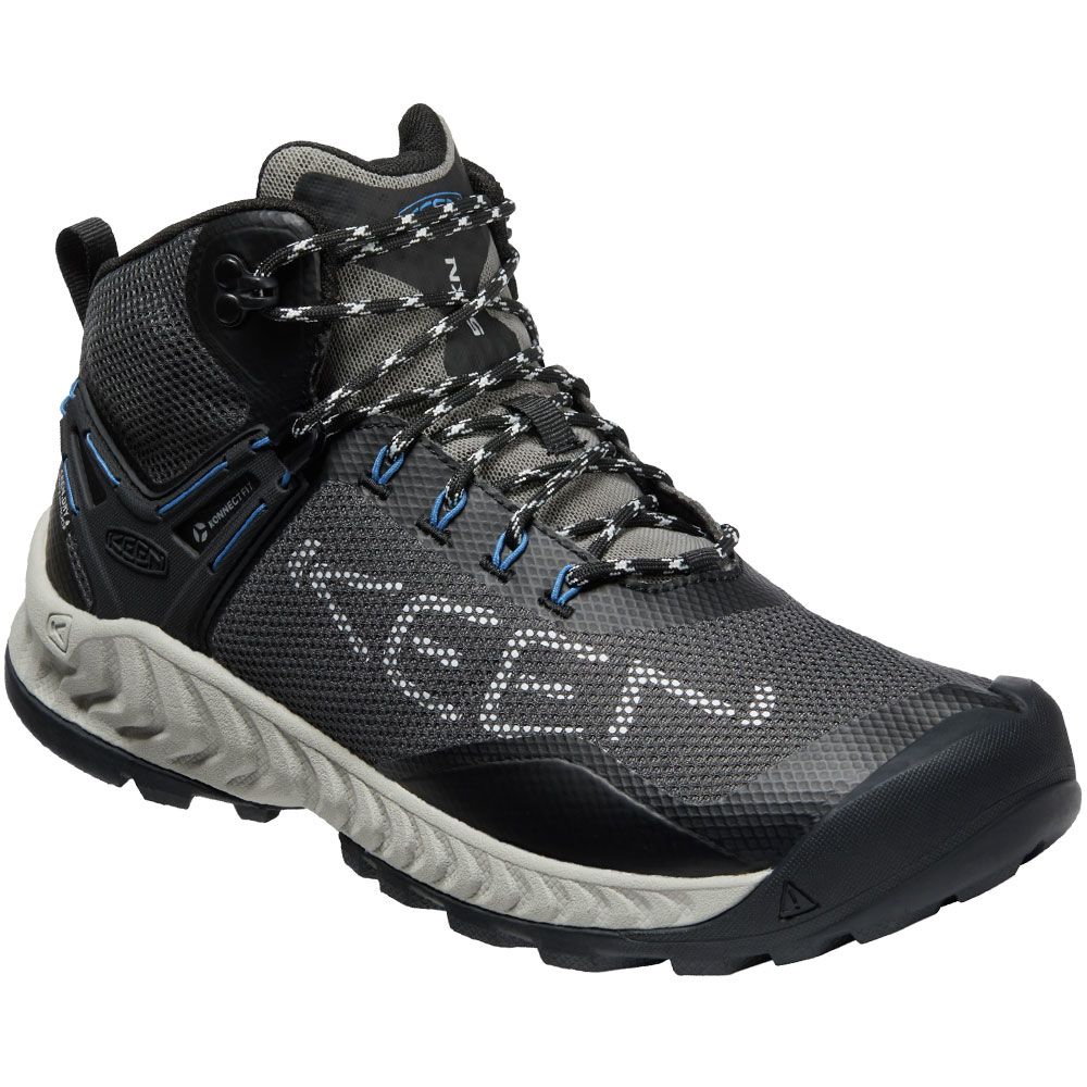 KEEN Nxis Evo Wp Boot Hiking Boots - Mens Magnet Bright Cobalt