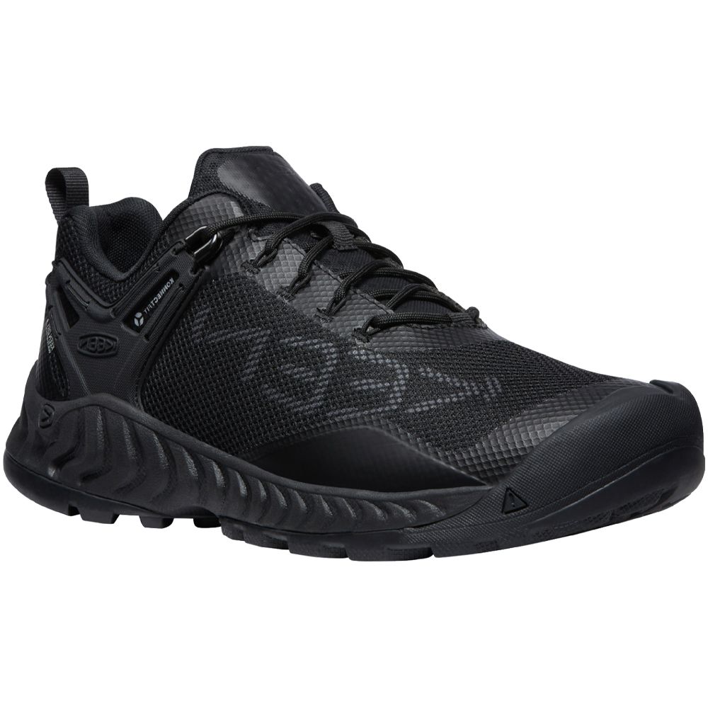 KEEN Nxis Evo Wp Hiking Shoes - Mens Triple Black