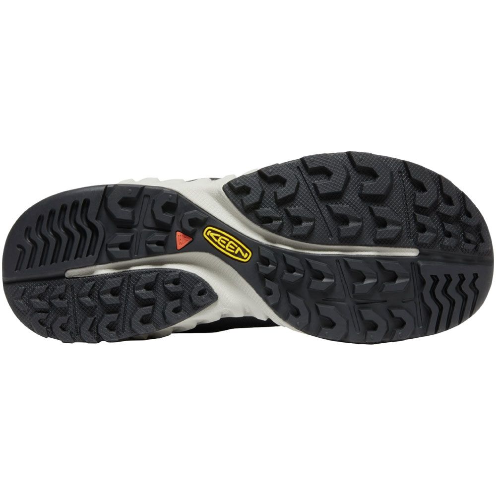 KEEN Nxis Speed Hiking Shoes - Womens Black Sole View