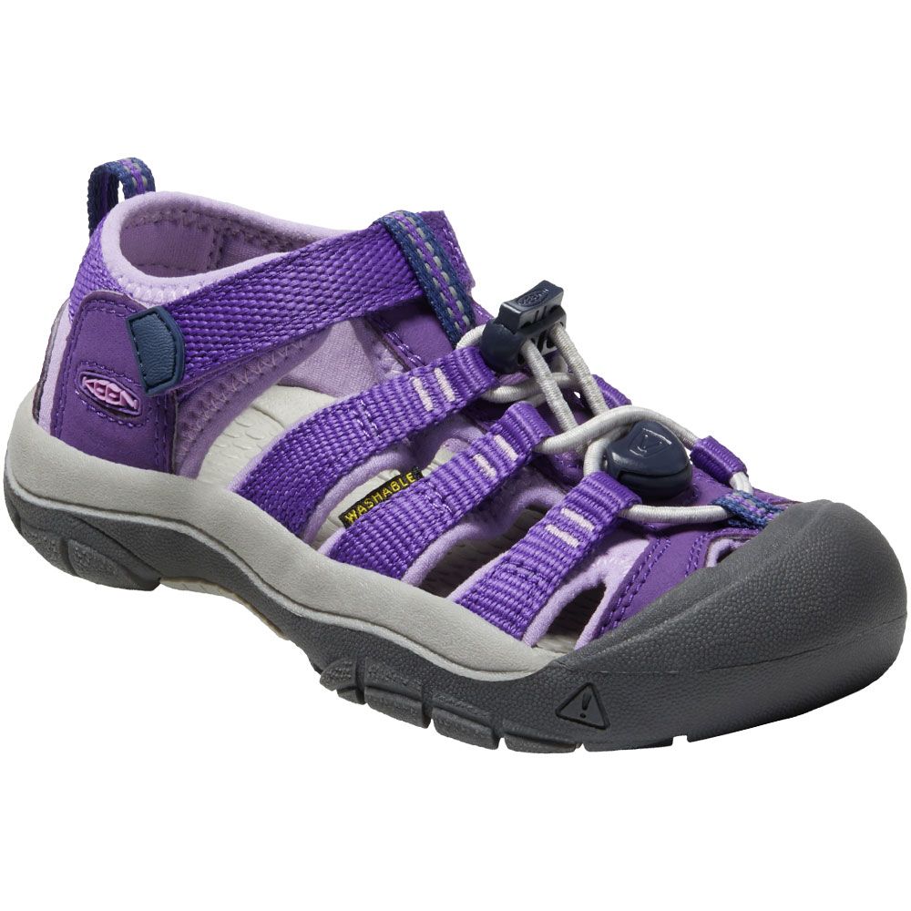 KEEN Newport H2 Little Kids Girls Outdoor Sandals Tillandsia Purple English Lavender