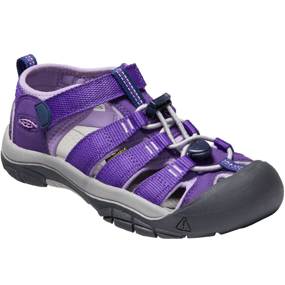 KEEN Newport H2 Big Kids Girls Outdoor Sandals Tillandsia Purple English Lavender