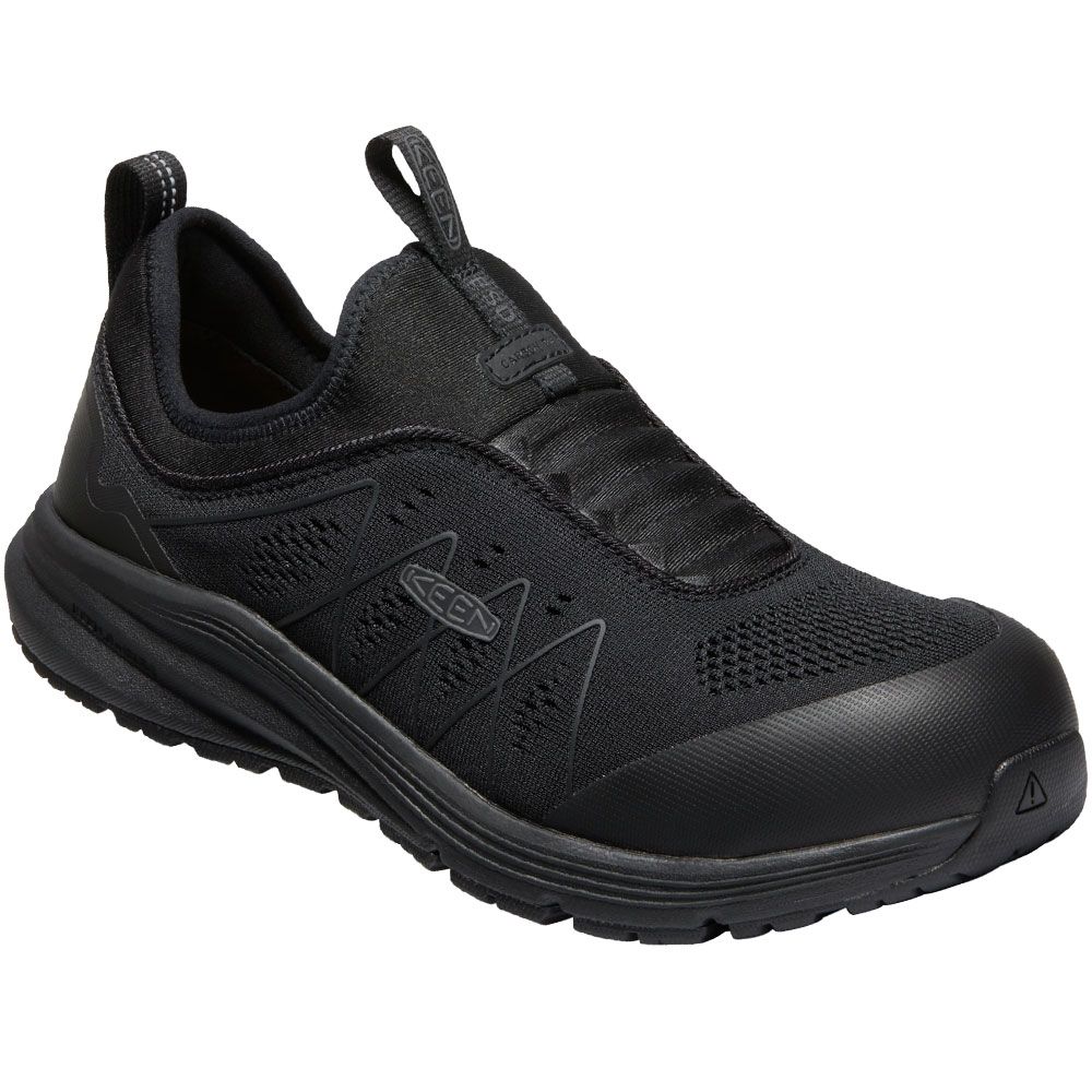 KEEN Utility Vista Energy Shift ESD Mens Safety Toe Work Shoes Black