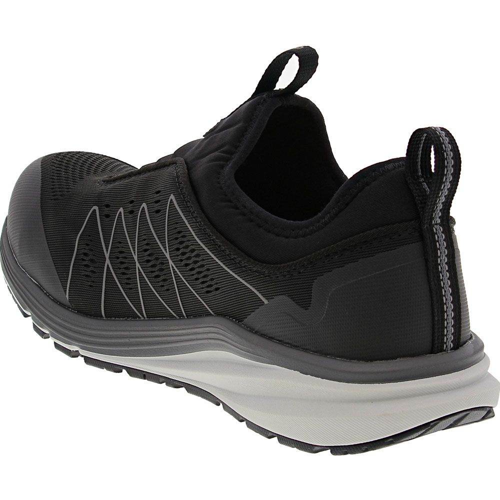 KEEN Utility Vista Energy Shift Mens Composite Toe Work Shoes Vapor Black Back View