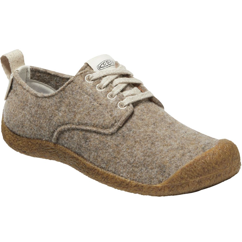 KEEN Mosey Derby Casual Shoes - Womens Taupe Felt Birch
