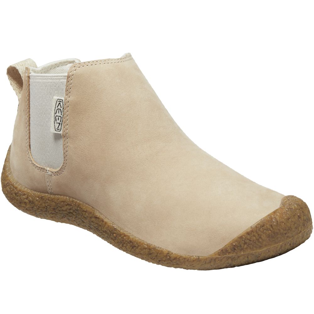 KEEN Mosey Chelsea Leather Casual Boots - Womens Safari Birch