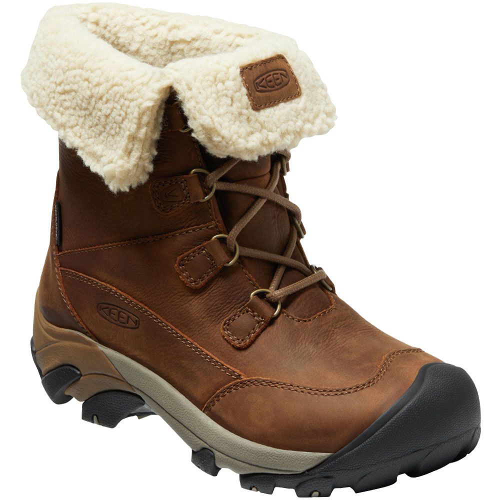 KEEN Betty Boot Short Wp Winter Boots - Womens Brown Shitake