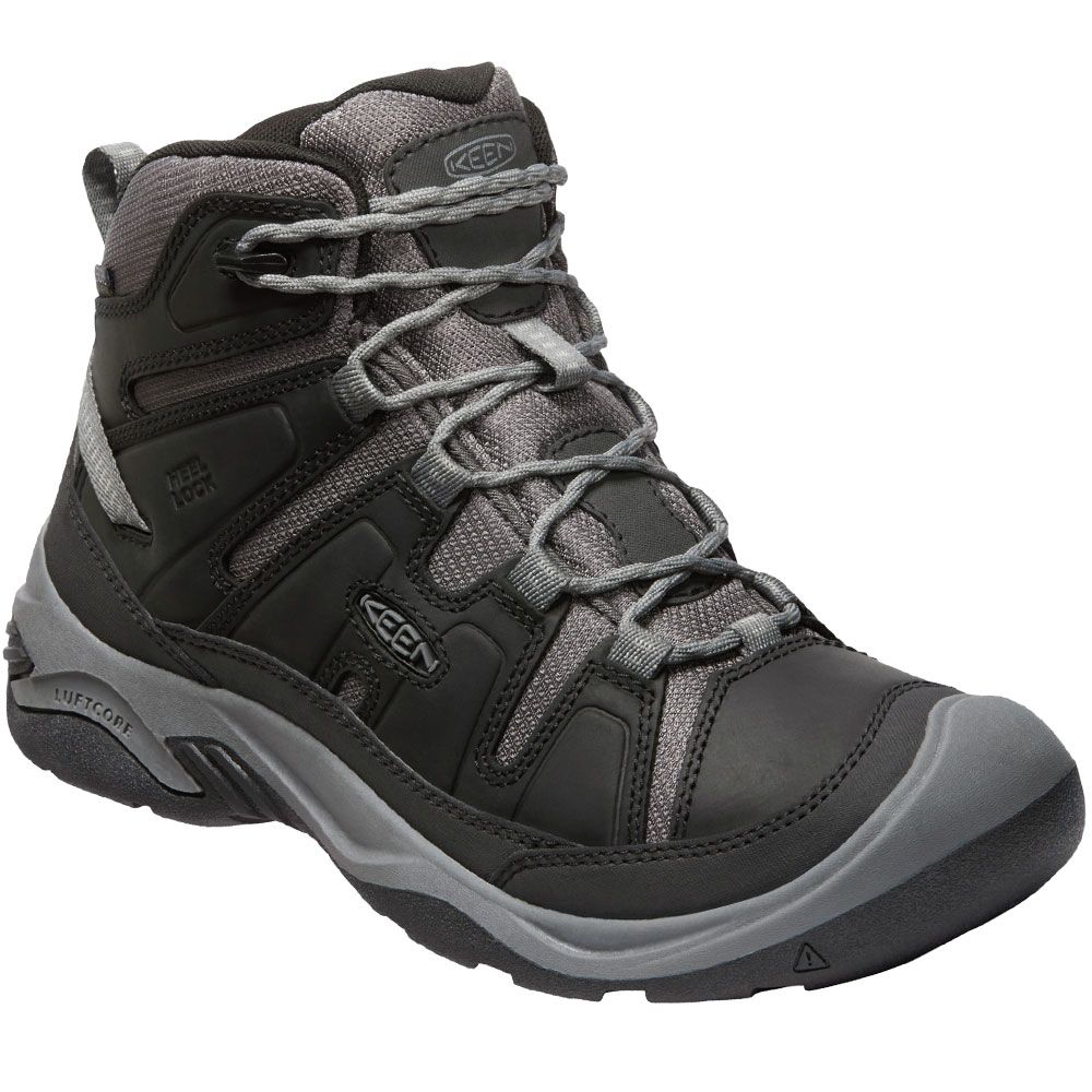 KEEN Circadia Wp Boot Hiking Boots - Mens Black Grey