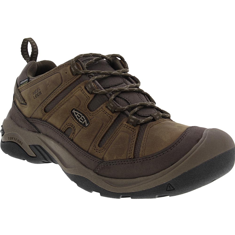 KEEN Circadia WaterProof Hiking Shoes - Mens Shitake Brindle