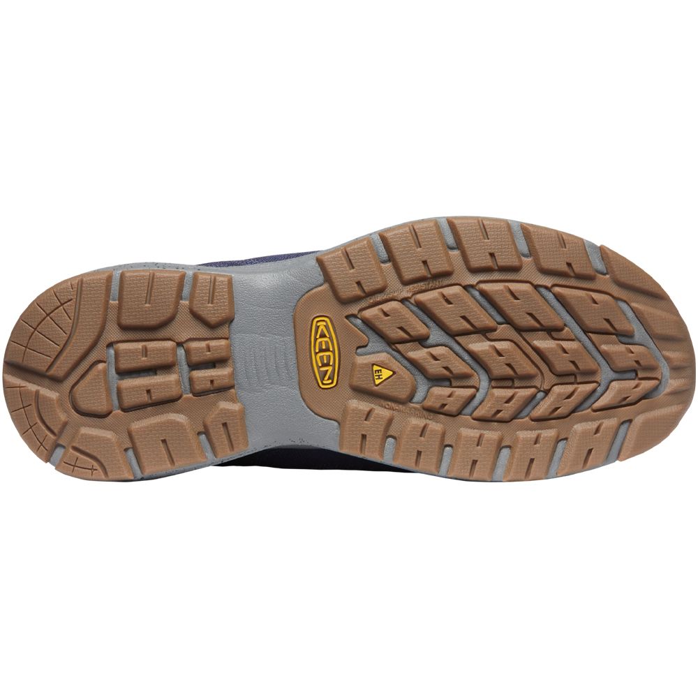 KEEN Utility Sparta 2 Safety Toe Work Shoes - Mens Sky Captain Vapor Sole View