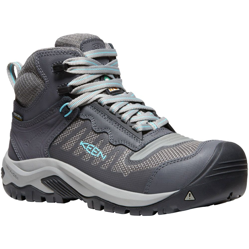KEEN Utility Reno Kbf Wp Mid Ct Composite Toe Work Boots - Womens Magnet Ipanema