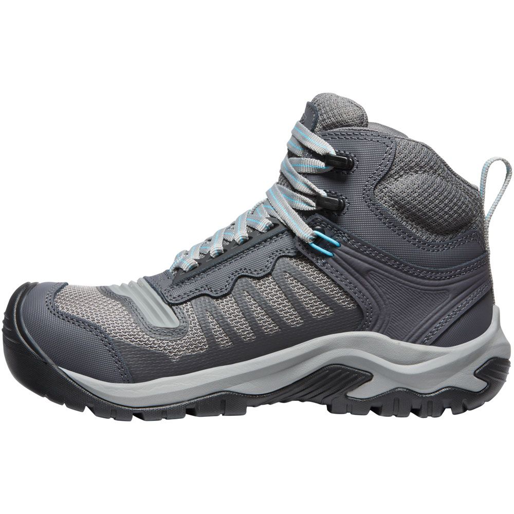 KEEN Utility Reno Kbf Wp Mid Ct Composite Toe Work Boots - Womens Magnet Ipanema Back View