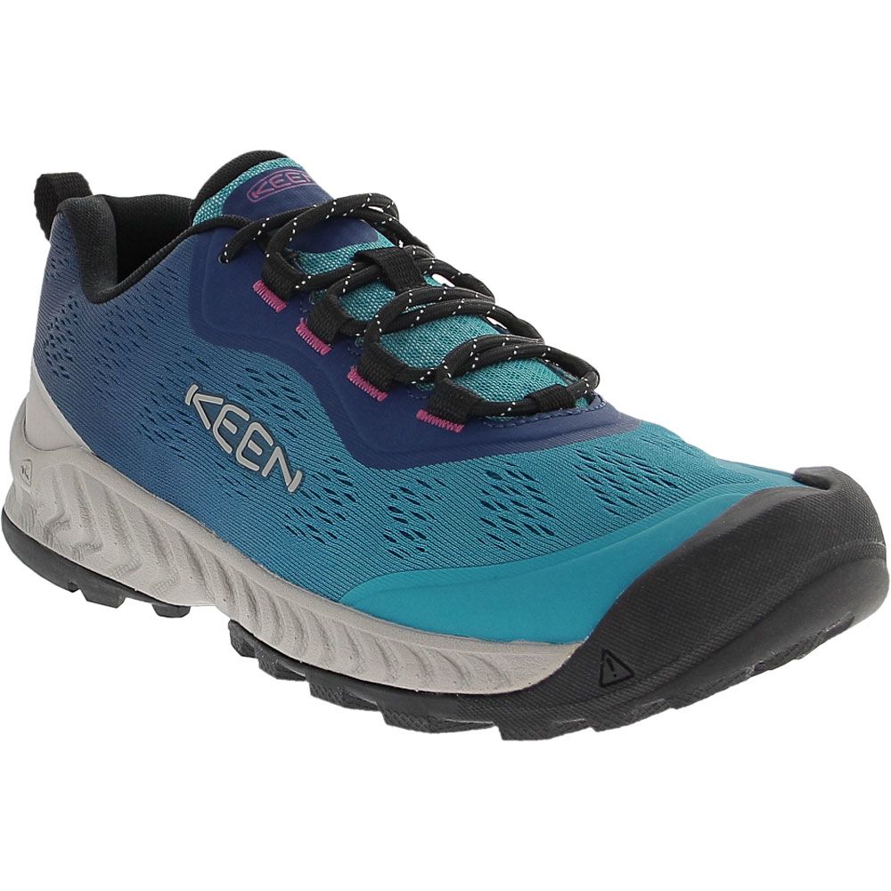 KEEN Nxis Speed Hike Shoes - Womens Fjord Blue Ombre