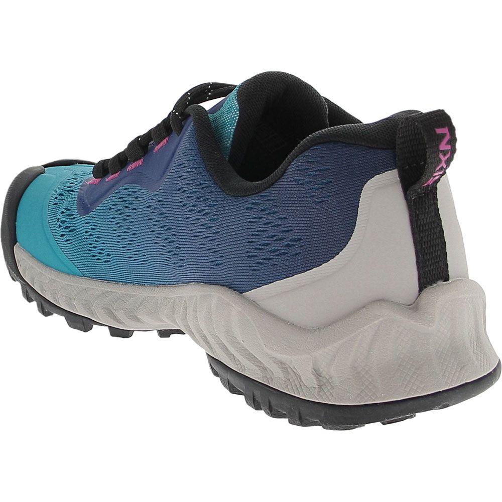 KEEN Nxis Speed Hike Shoes - Womens Fjord Blue Ombre Back View