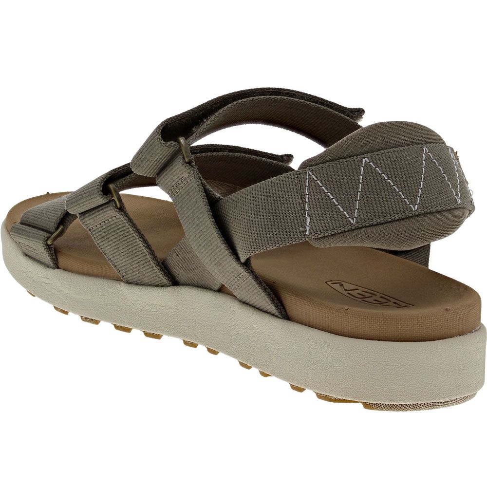 KEEN Elle Strappy Sandals - Womens Brindle Birch Back View