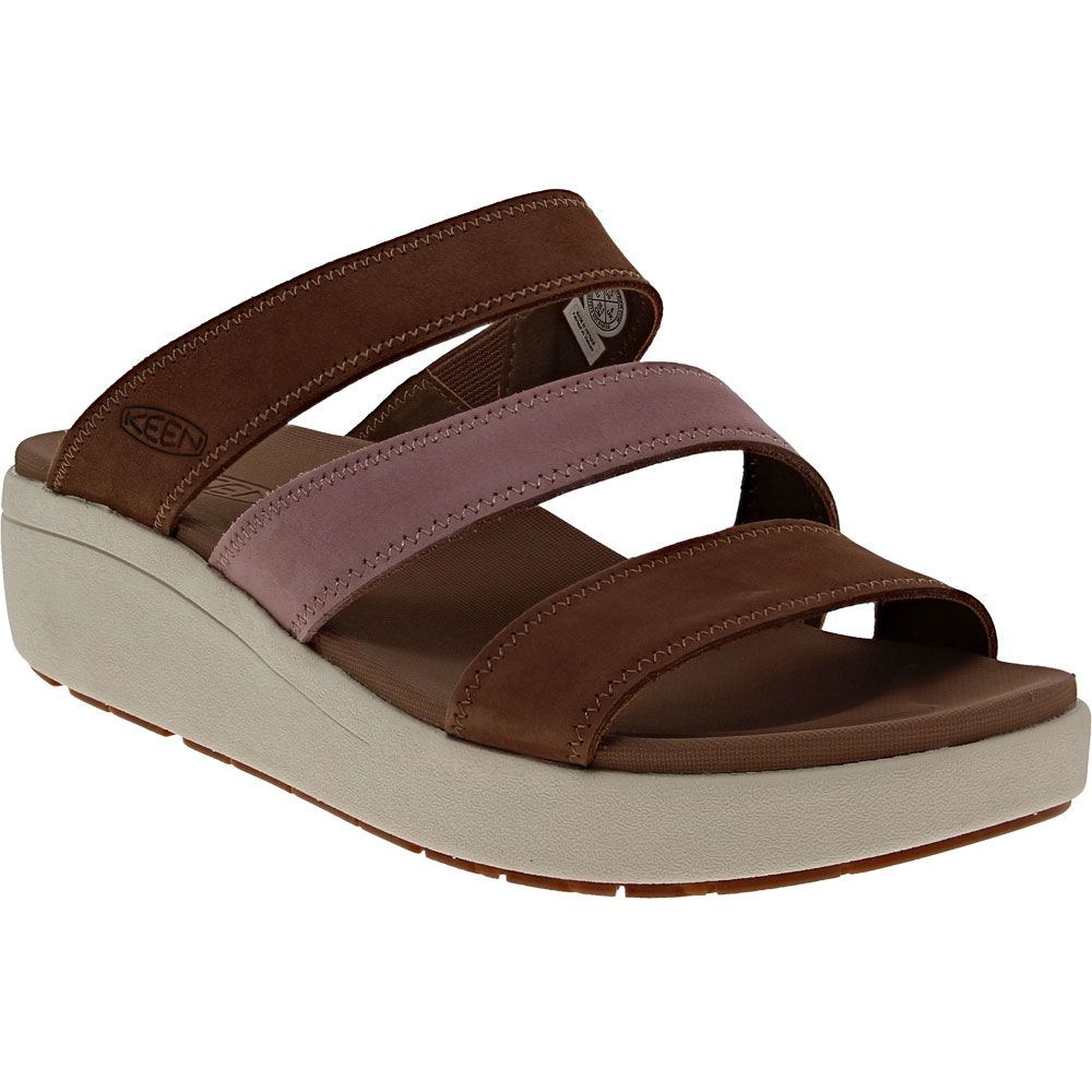 KEEN Ellecity Slide Sandals - Womens Toasted Coconut Fawn