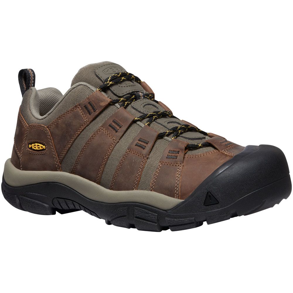 KEEN Newport Hike Hiking Shoes - Mens Toasted Coconut Old Gold