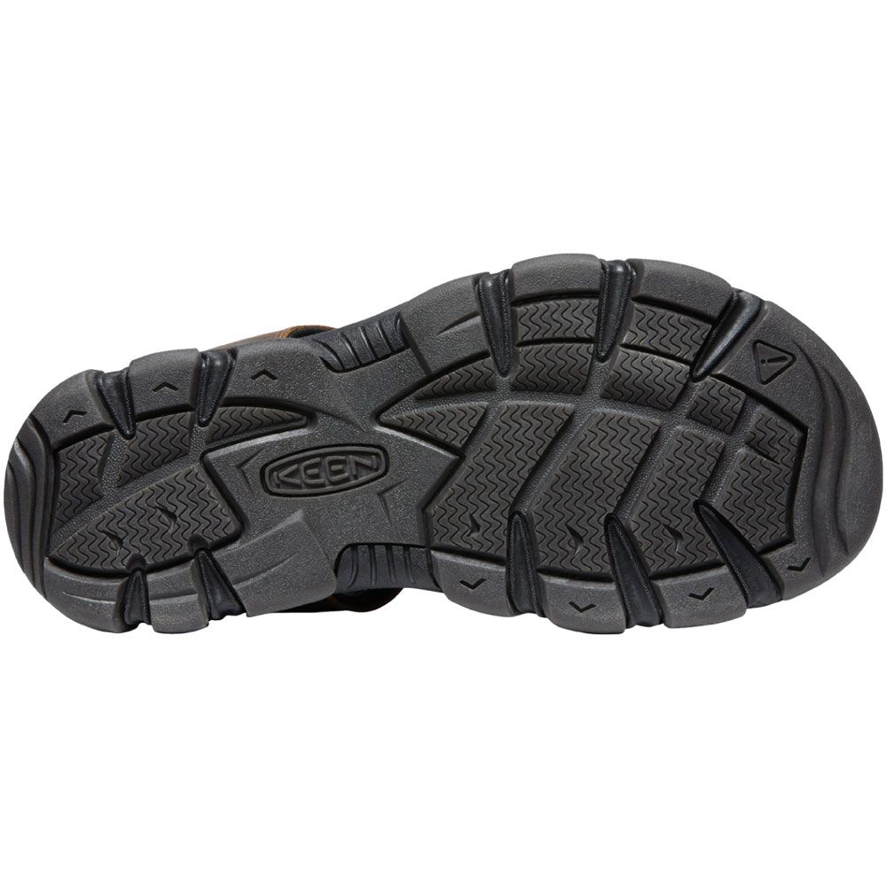 KEEN Daytona 2 Open Toe Sandals - Mens Bison Black Sole View
