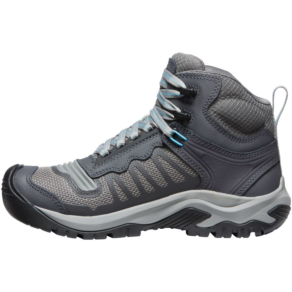 KEEN Utility Reno Kbf Wp Mid Non-Safety Toe Work Boots - Womens Magnet Ipanema Back View