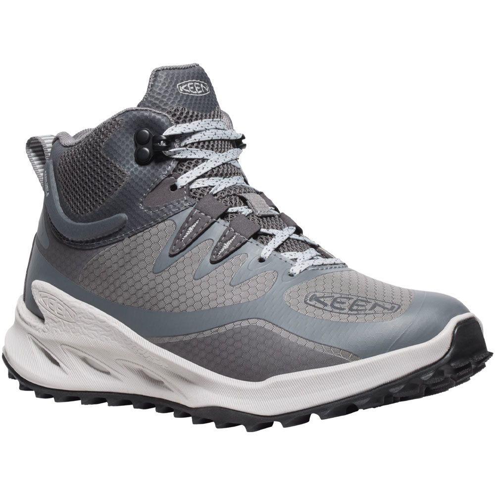 KEEN Zionic WP Hiking Boots - Womens Steel Grey Magnet