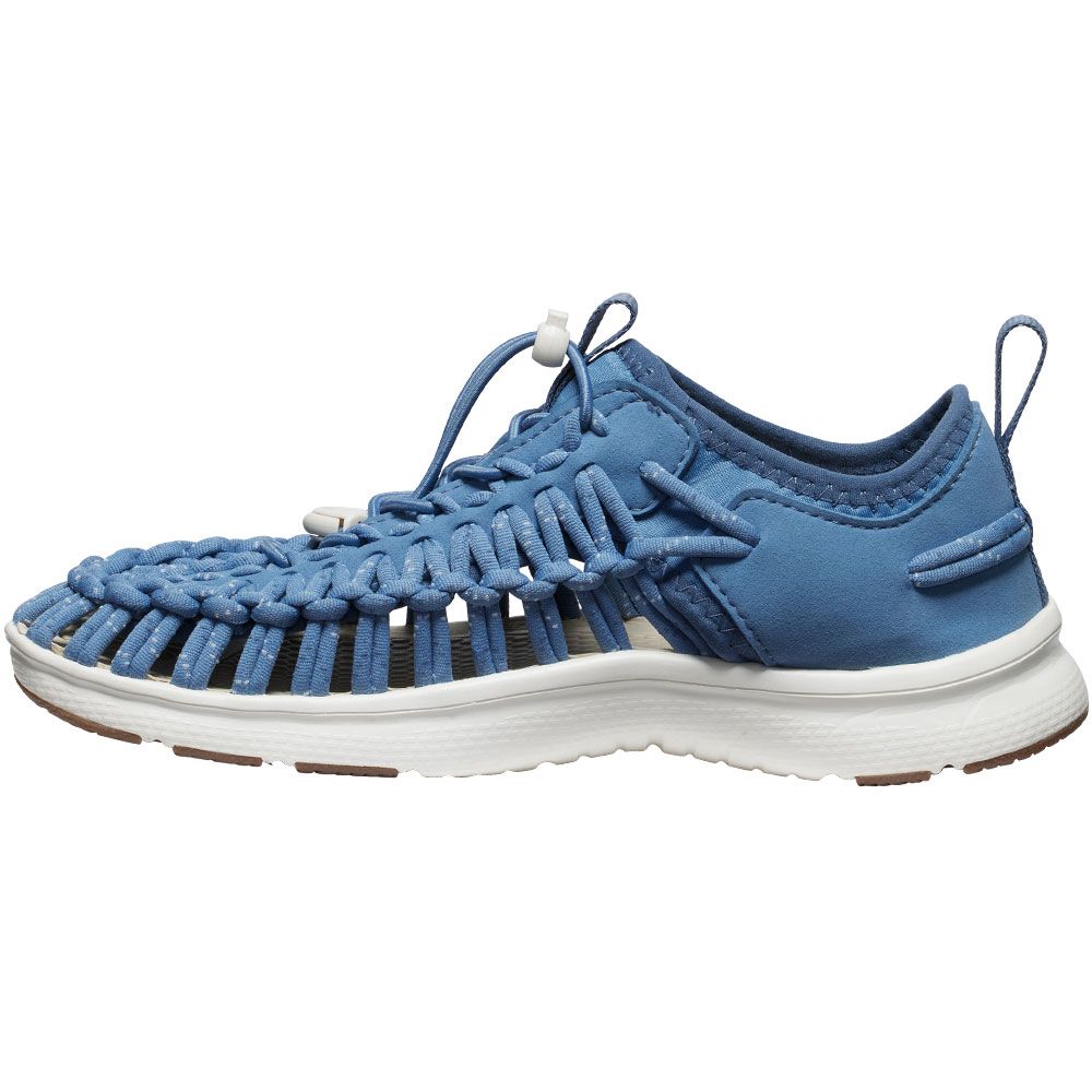KEEN Uneek 03 Outdoor Sandals - Womens Coronet Blue Vintage Indigo Back View