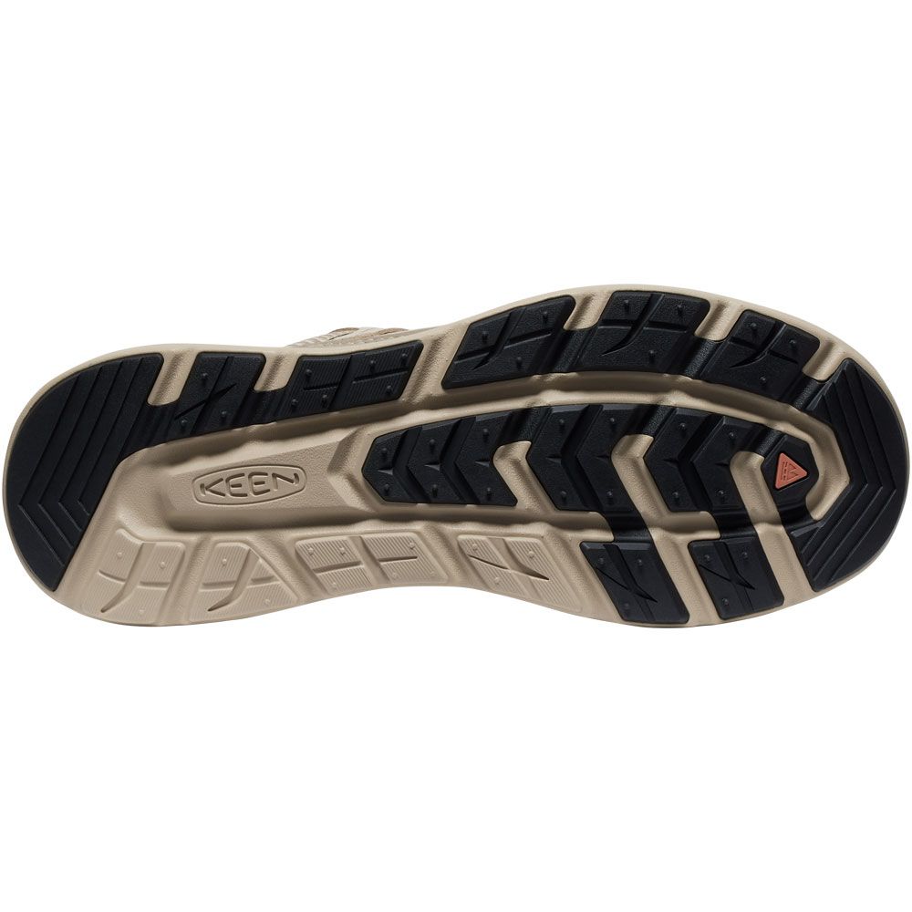 KEEN Wk450 Sandal Outdoor Sandals - Womens Plaza Taupe Black Sole View