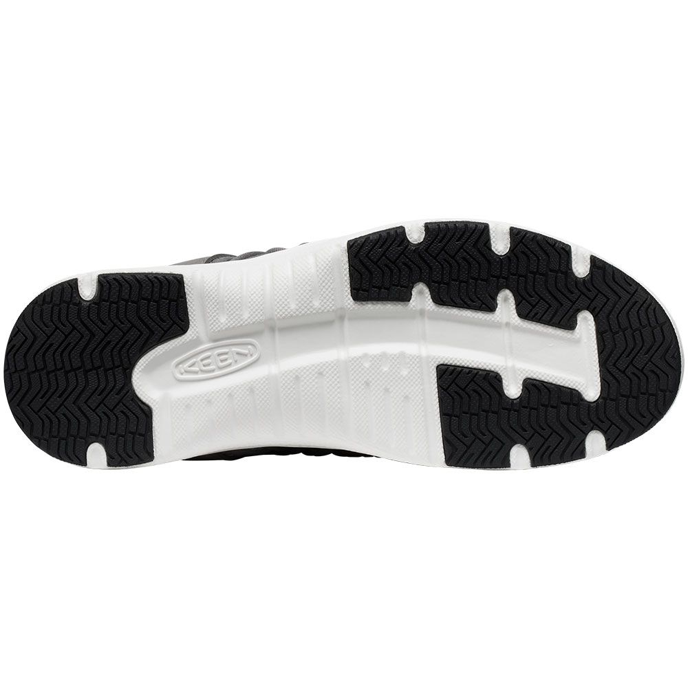 KEEN Uneek 03 Outdoor Sandals - Mens Steel Grey Star White Sole View