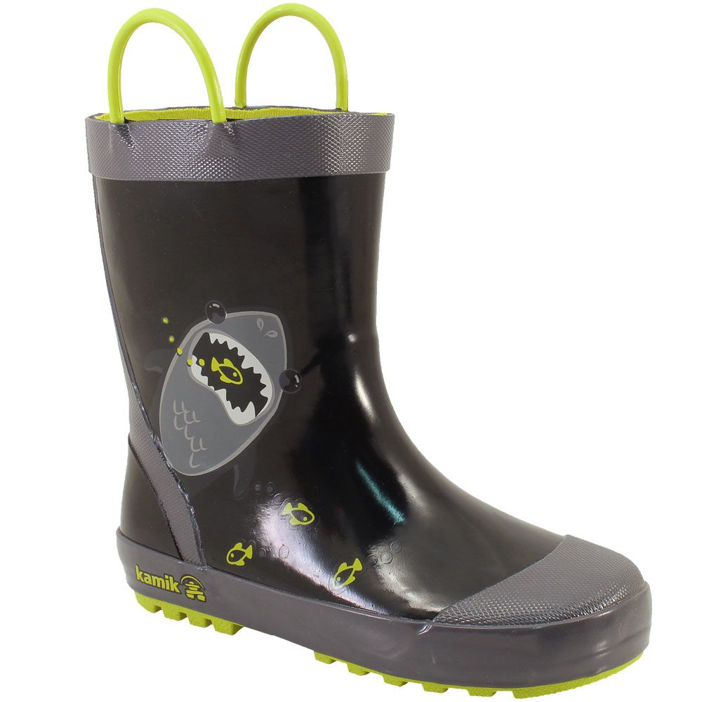 Kamik Chomp Rainboot Rain Boots Black