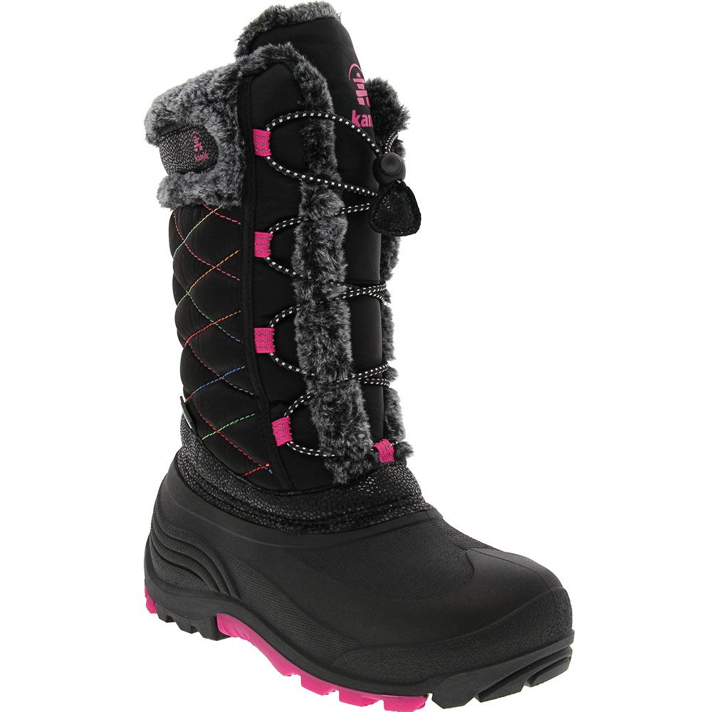 Kamik Star 2 Winter Boots - Girls Black Pink